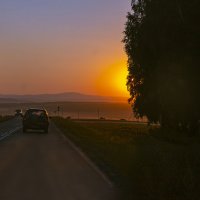 Дорога на закат :: Лариса Корсакова