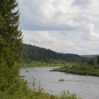 Лето на реке :: Евгений Ломко