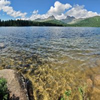 Озеро Светлое,Ергаки (Панорама) :: Алексей Мезенцев
