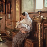 После крещения :: Надежда Антонова