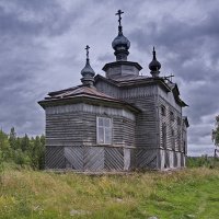 НИКОЛЬСКАЯ ЦЕРКОВЬ-ЦЕРКОВЬ РОЖДЕСТВА ПРЕСВЯТОЙ БОГОРОДИЦЫ.Паданский погост. :: Виталий Половинко