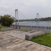 Виноградовский  мост  в Красноярске :: Галина Минчук