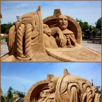 Песочные скульптуры. :: Liudmila LLF