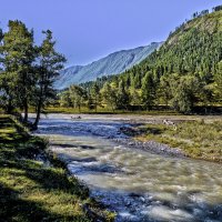 Перевал Кату-Ярык и водопад Кур-Куре...Алтай август 2020 :: Юрий Яньков
