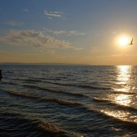 Lake Huron. Sunset :: Alexander Hersonski