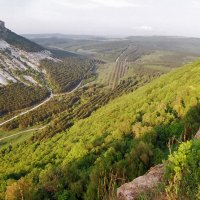 Панорама с Чуфут-Кале :: Сергей Калужский