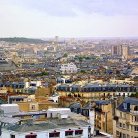 Вид с  холма Монмартра в Париже :: Ольга (crim41evp)