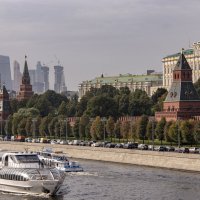 Корабли на Москва реке. :: Яков Реймер
