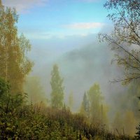 Наползает встречный туман :: Сергей Чиняев 