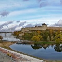 Ивангород-Нарва, две крепости :: veera v