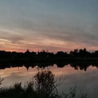 Закат над прудом :: Юлия С