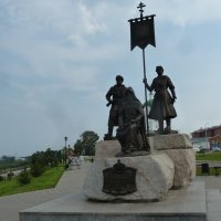 Памятник основателям города Енисейска :: Галина Минчук