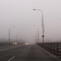 Туман на мосту. :: Liudmila LLF