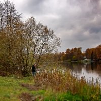 Осень на озере. :: Олег Пучков