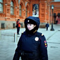Вопреки традициям -  девушки в полиции. :: Татьяна Помогалова