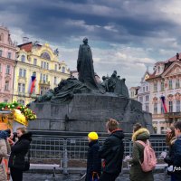 Памятник Яну Гусу в Праге. :: arkadii 