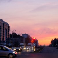 закат над городом :: Александр Прокудин