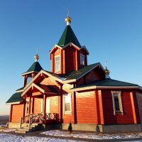 Церковь Михаила Архангела в селе Хабарское :: pec-2008 