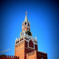 Москва, Красная площадь. Спасская башня Кремля. :: Владимир Драгунский