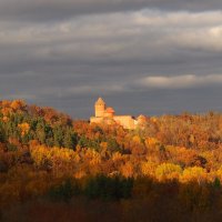 Золотая осень в Сигулде. Замок Турайда Turaidas pils Латвия :: wea *