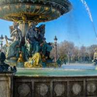Площадь Согласия (Place de la Concorde) - фонтан :: Георгий А