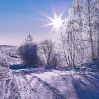 Мороз и солнце :: Лариса Корсакова
