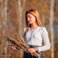 Портрет девушки :: Анатолий Клепешнёв