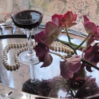 Орхидея, вино и жемчуг :: Маера Урусова
