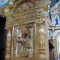 Икона святого Николая-Чудотворца в Никольском соборе в Киеве :: Тамара Бедай 