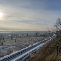 Волга и Жигули морозным днем... :: Наталья Меркулова