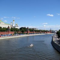 Москва. Москва - река и вид на Кремль. :: Владимир Драгунский