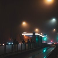 Город в тумане :: Александр Леонов