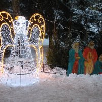 Рождественская сказка в дали небес укрыта.... :: Tatiana Markova