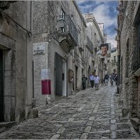Одна из главных улиц древнего Эриче. Сицилия :: Lmark 