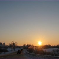 По дороге к закату :: Людмила Смородинская