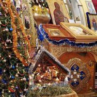 Рождественское убранство сельской церкви... :: Тамара Бедай 