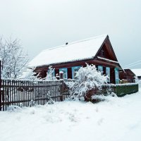 Мороз в  деревне :: Юрий Пучков
