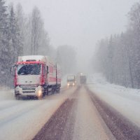 На дорогах снегопад :: Валерий Иванович