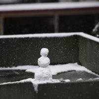 Снеговик на краю :: Денис Косенюк