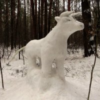 Снежная скульптура :: Андрей Снегерёв
