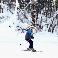 Юный лыжник. :: Радмир Арсеньев