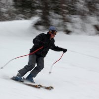 На лыжах с гор. :: Радмир Арсеньев