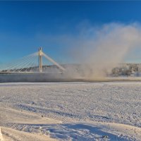 Струнный мост через реку Кемийоки :: Shapiro Svetlana 