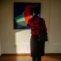 Открытие выставки абстрактной живописи Тамары Грицюк :: Елена Берсенёва