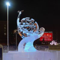 Ледяная скульптура "Рождение Венеры" :: val-isaew2010 Валерий Исаев