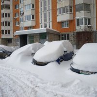 Гляжу — хорошо ли метели машины снежком занесли … :: Андрей Лукьянов
