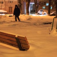 Снежный вечерний Киев :: Олег 
