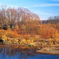 Октябрь на излучине :: Сергей Курников