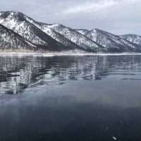 Февральский лёд на Байкале :: Надежда Шубина