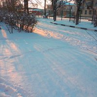 Следы на снегу :: Валентин Семчишин